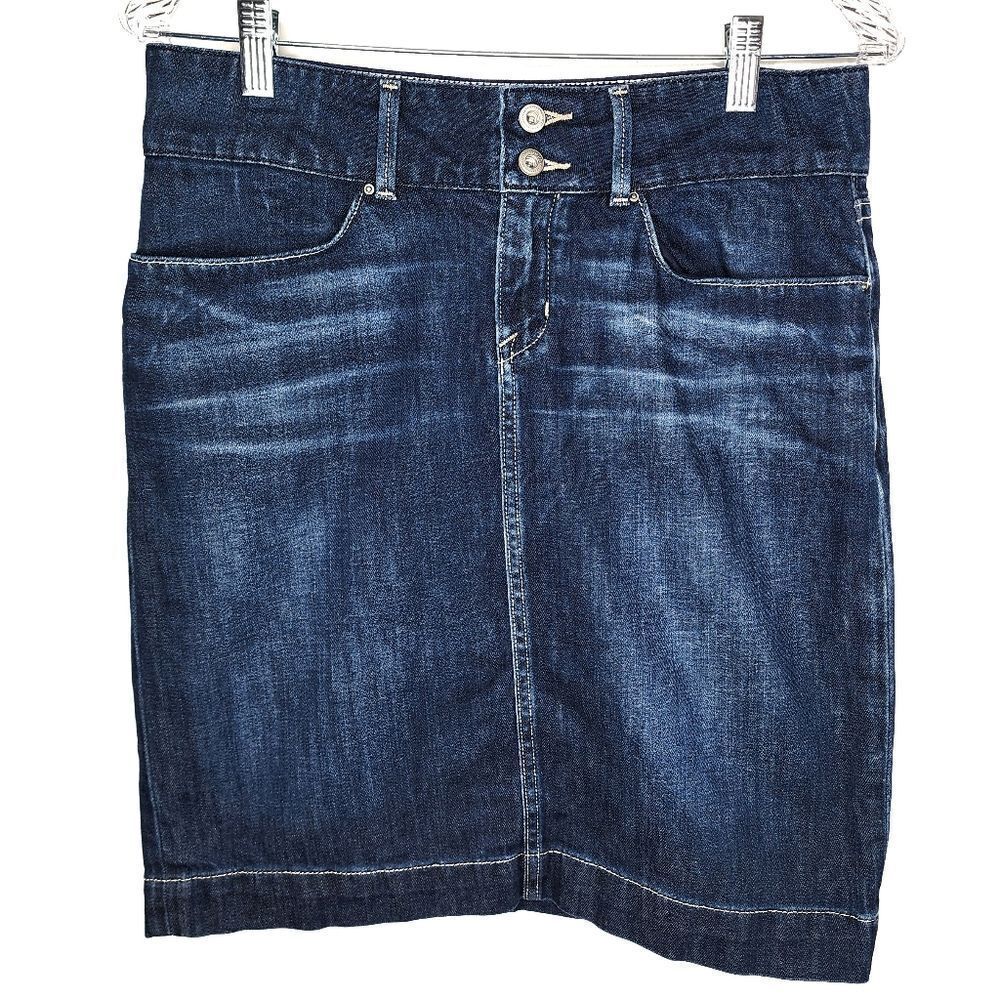 Banana Republic Womens Vintage‎ Denim Skirt Size 6
